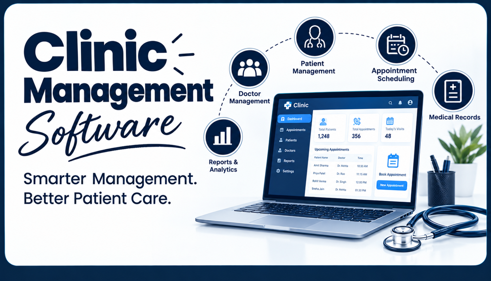 Clinic Management Software: Simplify Your Clinic Management with One Powerful Platform