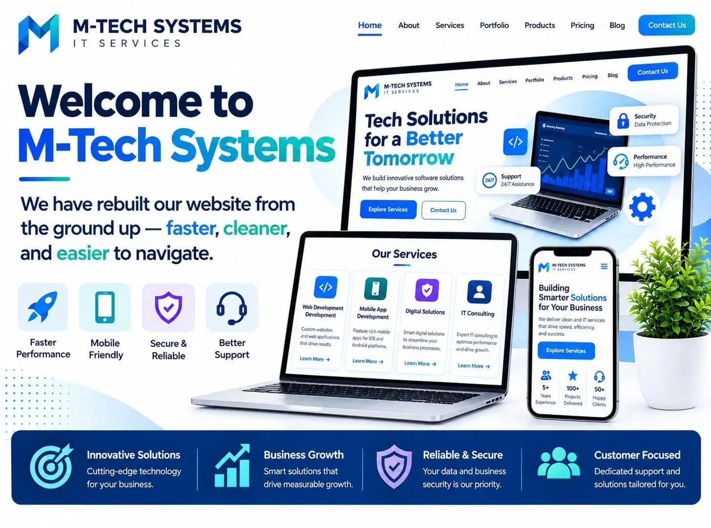 Welcome to the M-Tech Systems Website